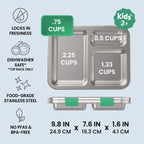 Bentgo Kids Stainless Steel Lunch Box