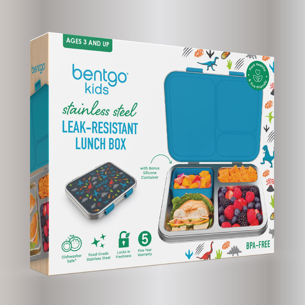 Bentgo Kids Stainless Steel Prints Lunch Box